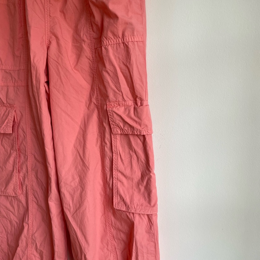 Aerie Elastic Waist Lightweight Cargo Pants Size S - Picture 4 of 7